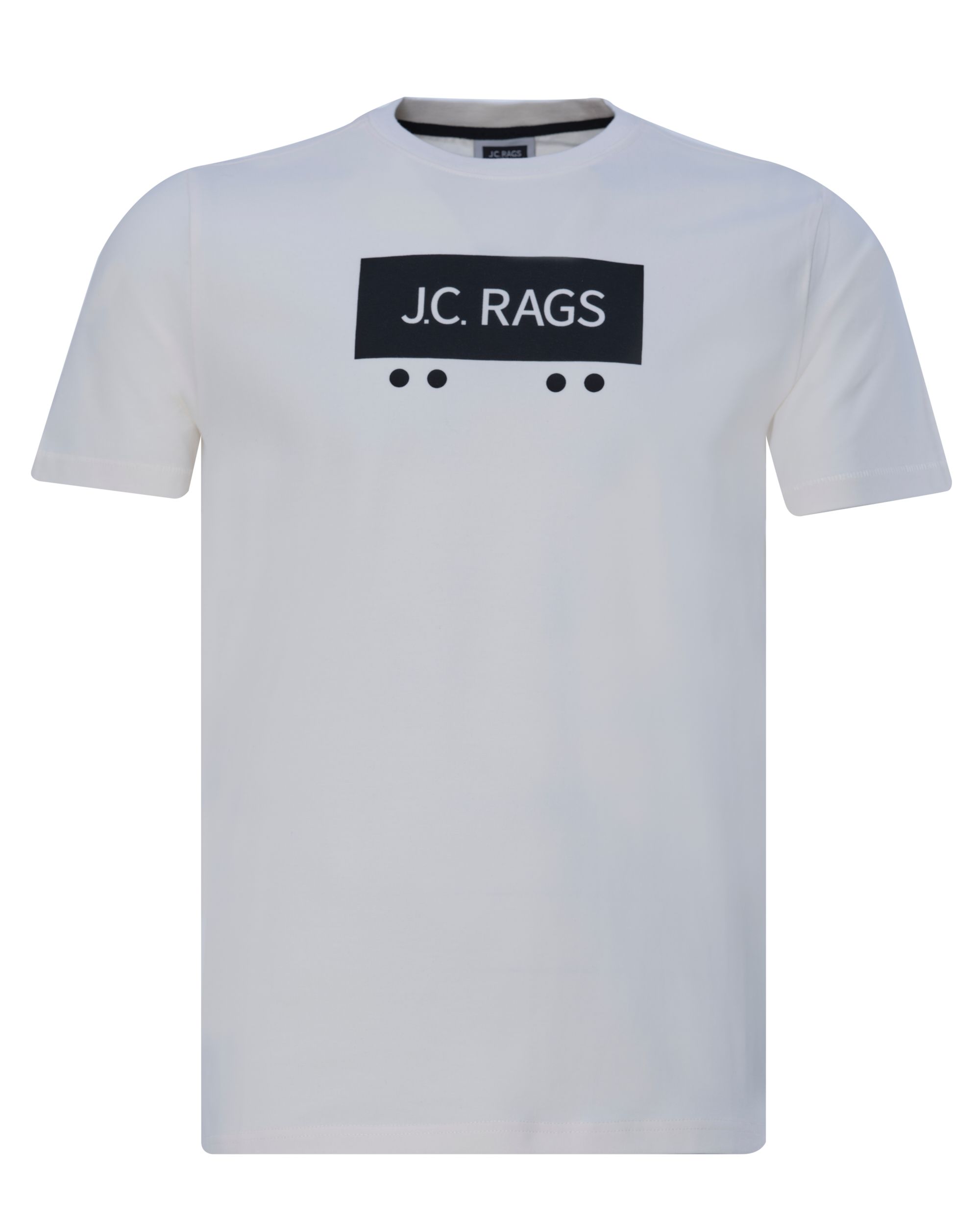 J.C. Rags T-shirt KM Coconut milk 078927-002-L