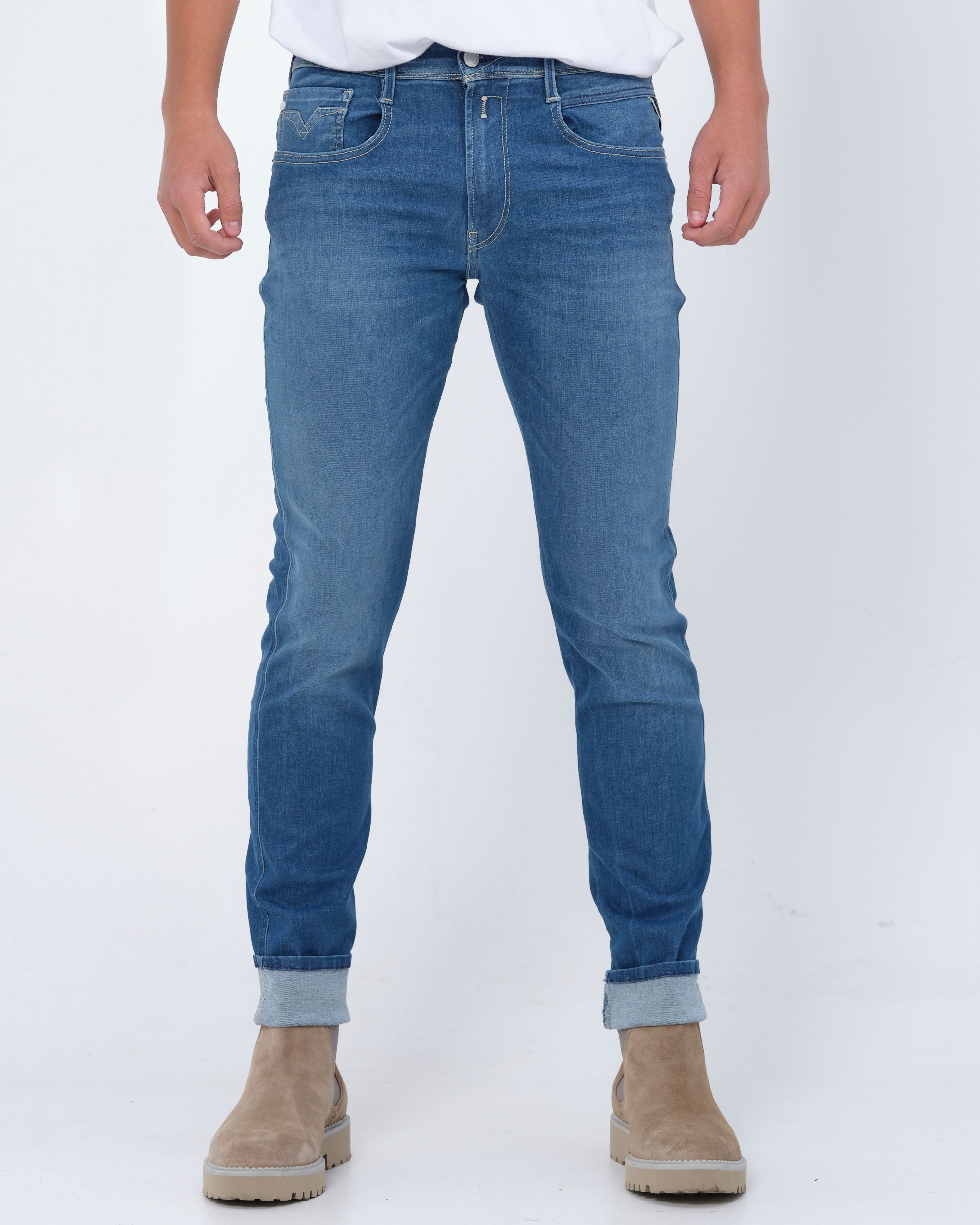 Replay Anbass Hyperflex Jeans | Shop nu - Only for Men