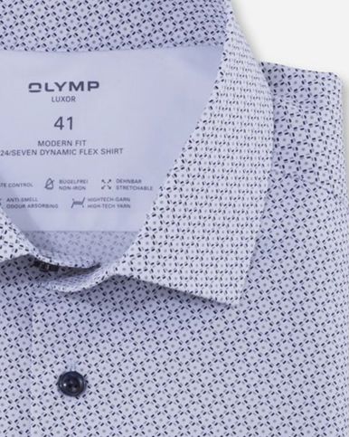 OLYMP 24/7 Luxor Modern Fit Overhemd LM