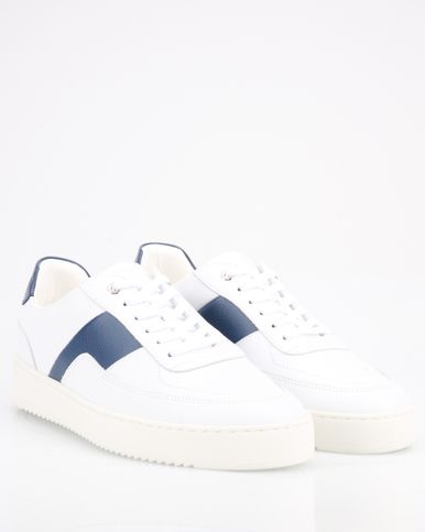 Filling Pieces Mondo Game Navy Sneakers